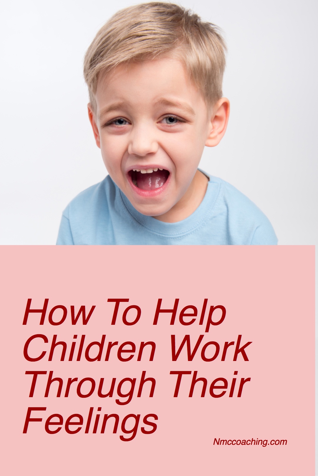 How to help children work through their feelings