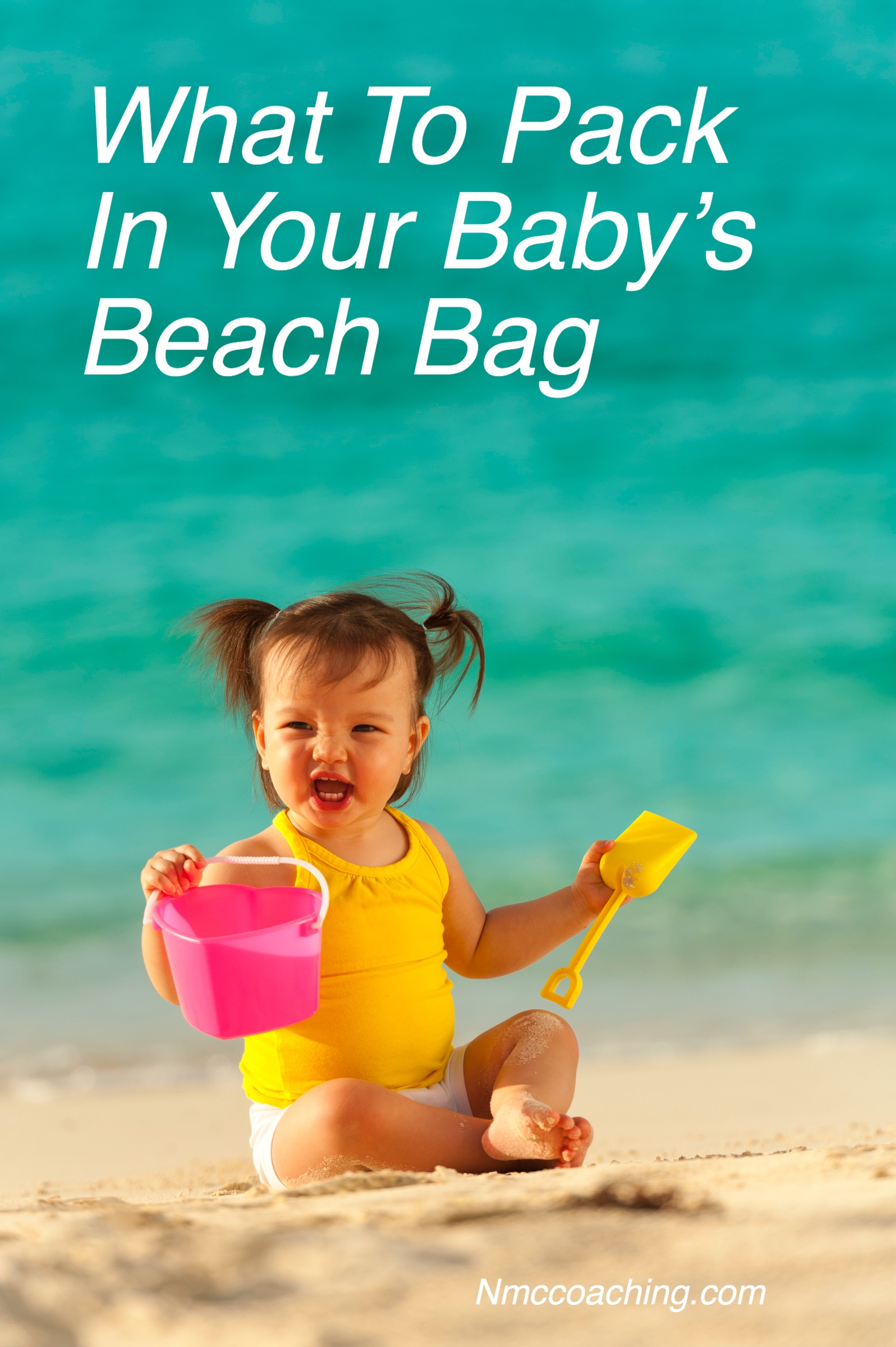 What to put in your baby’s beach bag